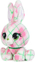 P.Lushes Pets Kennedy Karrats Designer Fashion Plush Toy, Collectible Bunny Stuffed Animal, Pink and Green, 6”...