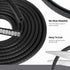 Edge Trim Black Small, Fits Edge 1/16 to 1/8 Inch, Length 10 Feet (3.05 Meter)....