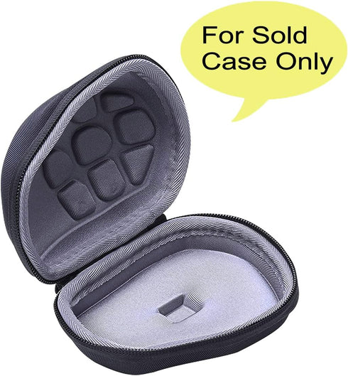co2CREA Hard Travel Case Replacment for Logitech MX Master 2S / MX Master 3 Wireless Mouse (Black Case + Inside Grey)...