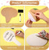 4 Pieces Mini Dry Erase Answer Paddles Acrylic Answer Board Double-Sided Answer Paddles Quick Response Board with Handle for Teaching Games Home O...