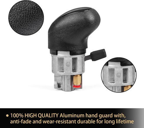A6909 8 9 10 Speed Shift Knob Shifter Heavy Duty Air Shift Knob Transmission Parts Fits for Eaton Fuller Style A-6909 A-5010...