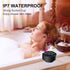Bluetooth Waterproof Shower Speaker, Portable Wireless Speaker with Suction Cup Small Speaker with Colorful Lights, Teen Gift Ideas, for Shower, B...