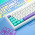 Hyekit PBT Keycaps - Cherry Profile Custom Keycaps, 141 Keys, Dye-Sublimation, Retro Game Console Style Keyboard Keycap Set for Mechanical Keyboar...