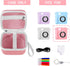 Lumus&Solem Pink Kids Camera Case for Instant Cameras - Storage Bag Compatible with Digital Video Cameras for Girls and Toddlers?Case Only?...