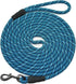 Long Rope Leash for Dog Training 12, 15, 22, 30, 50, 75, 100ft Check Cord Recall Agility Lead Tie Out Dog Line for Medium Small Dogs, Great for Ou...