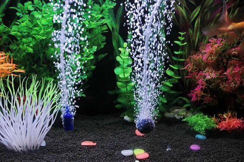 Aquarium Air Pump Accessories - Contains Airline Tubing, Control Valve, Air Stones, Connectors, Check Valves, Suction Cups...