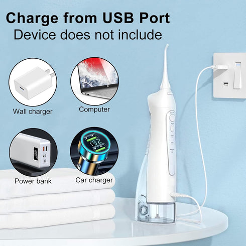 USB Charging Cable for Nicwell, Fairywill, Aquasonic, MOSPRO, Nicefeel, Zerhunt, Oralfree, Waterfloss, Tovendor, Hangsun, Initio, McNaval , Cremax...