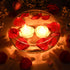 Zest Candle 12-Piece Floating Candles, 3-Inch, White Rose...