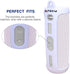 LTGEM Silicone Carrying Travel Case for JBL FLIP 5 Waterproof Portable Speaker with Extra Carabiner - White...