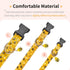 Dog Collar,Personalized Adjustable Cute Puppy Collars for Girl Female Boy Dogs Flower Patterned Design,Soft Pet Collar with Safe Buckle for Small ...