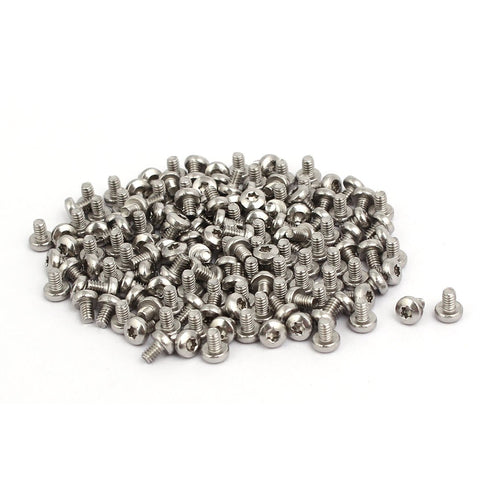 uxcell M2x3mm 304 Stainless Steel Button Head Torx Screws Fasteners 150pcs...