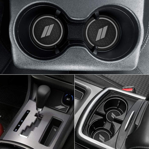 Auovo Anti dust Mats for Charger 2021 2020 2018 2017-2015 Accessories Custom Fit Cup Holder Liners Mats(6pcs/Set,Grey)...