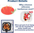 4Pcs Air Fryer Silicone Pot, Easy Cleaning Air Fryer Accessory, Food-Grade Reusable Air Fryer Basket, for 6 QT or Bigger, Square - 8.1" x 2.0" (2P...