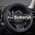GIANT PANDA Steering Wheel Cover for Subaru Forester, Car Steering Wheel Cover for Subaru Outback and Crosstrek - Blue...
