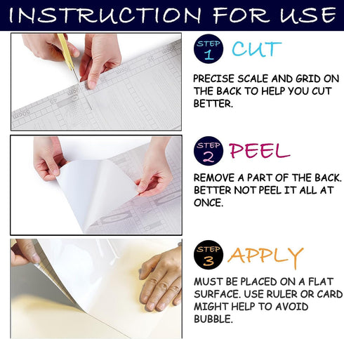 Bloss White Board Dry Erase, 17.7Inch x 13 FT Long with 3 Dry Erase Marker, Peel and Stick Whiteboard Paper, Dry Erase Sticker for Wall, Classroom...