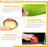 2 Pcs Silicone Hot Handle Holder, Cast Iron Skillet Handle Covers Heat Resistant, Non-Slip Pot Handle Grip Sleeves, Assist Pan Holder Protectors f...