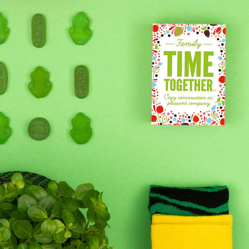 Hygge Games Time Together Family Game – Fun Conversation Starters Card Game for Families, Multicolored, Green, 4" L x 3" W x 1.5" H...