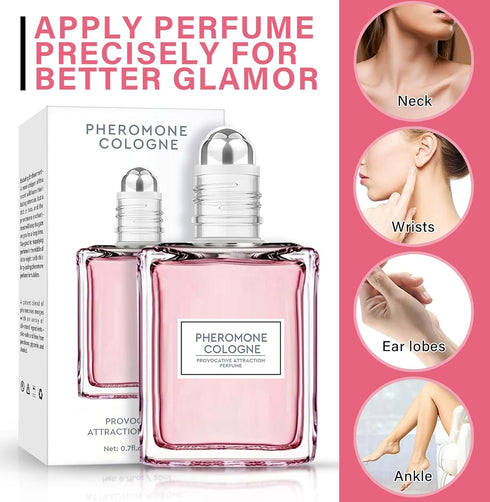 Pheromones Perfumes for Women, Enhanced Scents Pheromone Perfume for Confident, Elegance, Attract, 0.7 oz...
