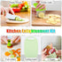 9 Pcs Kids Kitchen Knife Set, Kids Knives For Real Cooking With Cutting Board, Y Peeler, Crinkle Cutter, Sandwich Cutter, Serrated Edges Plastic T...
