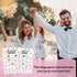 Bridal Shower Party 24 Players Bingo Game Set, Wedding Party Bingo Card, Home Large Groups Party Game Activities for Family and Friends, Adult Eng...