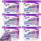 NATRUTH Moisture Absorbers 10.5OZ*6-Pack With Lavender Scent,Portable Closet Dehumidifier, Odor Eliminator Absorber Bucket,Humidity Absorber,Clean...