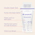 Lansinoh Breastmilk Storage Bags, 75 Count, Easy to Use Breast Milk Storage Bags for Feeding, Baby Essentials, Presterilized, Hygienically Doubled...