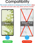 amFilm Screen Protector for Google Pixel 6, 0.26mm Thickness HD Clear, Anti-Scratch Bubbles-Free, Tempered Glass, 3 Pack...