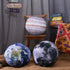 3 Piece Set Kids Space Planet Throw Pillow Covers Solar System Universe Planet Image Decorative Cushion Cover Round Accent Pillow Case 15X15Inch...