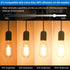HESSION Vintage LED Edison Bulb, Medium E26 Led Bulbs 40W Equivalent, 6-Pack Dimmable Light Bulbs, High Brightness 400LM Warm White 2700K, ST58 An...