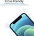 amFilm Glass Screen Protector Compatible with iPhone 12 Mini 5.4" Display, 2020, with Easy Installation Tray, Tempered Glass, 3 Pack...