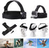 VVHOOY Universal Action Camera Accessories Bundle Head Chest Strap Mount/Selfie Stick/Floating Hand Grip Compatible with Dragon Touch/AKASO EK7000...