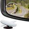 Verivue Mirrors 2 Inches Round Shaped Blind Spot Mirror for Car, Universal Fit, HD, Stick on, Frameless, Convex, Wide Angle, Side Mirror Blindspot...