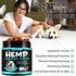 Calming Chews for Dogs,Quiet Moments Dog Calming Treats,Help Promote Relaxation,Dogs Anxiety Stress Relief-Barking,Separation,Thunder,Travel Issue...