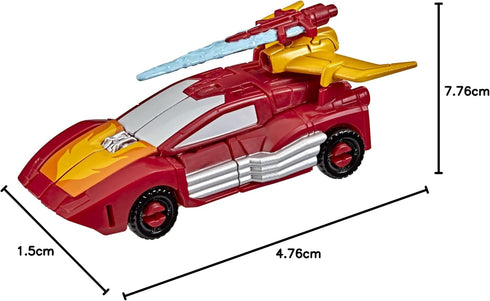 Transformers Toys Generations War for Cybertron: Kingdom Core Class WFC-K43 Autobot Hot Rod Action Figure - Kids Ages 8 and Up, 3.5-inch...