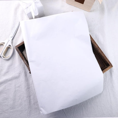 3 otters 120 Sheets White Tissue Paper, 14"x20" Tissue Paper for Gift Bags Gift Wrapping Paper for Bouquet Flowers Wedding Birthday DIY Project Cr...