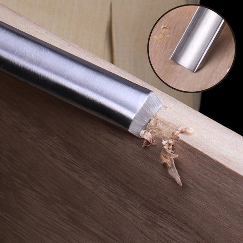 1"(25mm) Wood Chisel for Woodworking,Semicircle Edge CR-V Steel DIY Woodworking Handle Carpentry Gouge Tools...