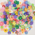 Halloluck 50 Pcs Flower Slime Charms Easter DIY Craft Making Resin Jewery Making Kit, Resin Flatback Slime Beads Making Supplies for DIY Scrapbook...