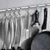 10 Pack Flat S Hooks - Stainless Steel Heavy Duty 3inch S Hooks for Hanging pots, Pans, Plants, Coffee Mugs, Towels in Kitchen and Bathroom, Coat,...