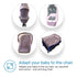 Enovoe Pink Mosquito Net for Baby Stroller - Durable Cover for Cribs, Bassinets, Cradles & Playards...