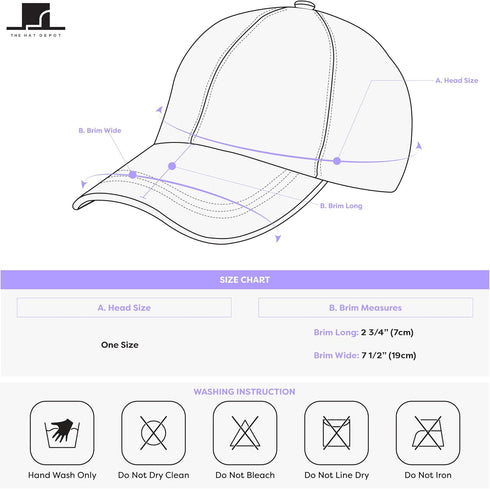 Baseball Dad Hat Women Men Blank Washed Low Profile Cotton and Denim UPF 50+ Running Golf Cap Hat...