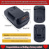for Makita for Milwaukee Battery Adapter,MT18MIL Battery Adaptor Compatible for Makita 18V Lithium-ion Battery Convert to Milwauke M18 18V Battery...