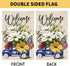 4th of July Summer Garden Flag, 12x18 Inch Patriotic Celebration Double-Sided Decorative Burlap Yard Flag for Memorial Day Independence Day Outsid...