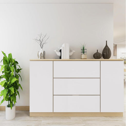 Matte White Peel and Stick Wallpaper, White Contact Paper 17.1in x 120in Self-Adhesive & Removable Wallpaper for Furniture Countertops Cabinets Ba...