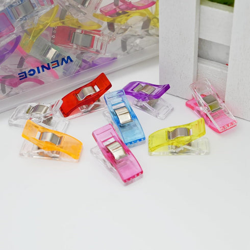 Sewing clips for fabric and quilting,WENICE 160pcs embroidery clips of sewing products for sewing supplies and accessories...