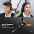 TECKNET Bluetooth Headset, Wireless On Ear Headphones with Noise Cancelling Microphone for Trucker, Hand Free Wireless Headset with Mute Mic for W...