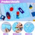 DoreenBow Holographic Resin Earring Necklace Mold Jewellery Holographic Silicone Molds Epoxy Resin Casting Molds for Craft DIY Jewelry Making Resi...