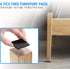 4PCS Adjustable Bed Frame Anti-Shake Tool (Upgraded) for Loft Beds, Headboard Stoppers with Free Furniture Pads and Screws, Protect The Wall from ...