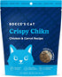 Bocce's Bakery, Crispy Chikn Crunchy Treats for Cats, Wheat-Free Everyday Cat Treats, Made with Limited-Ingredients, Baked in The USA, All-Natural...