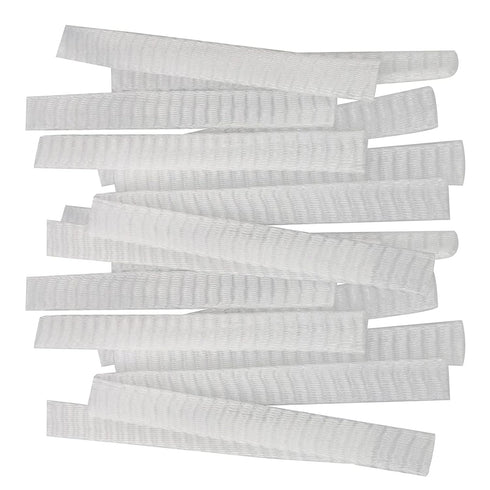 100 Pieces Makeup Brush Protectors Expandable Makeup Brush Nets Reusable Makeup Brush Meshes for Women and Girls Storing Cosmetic Brushes...