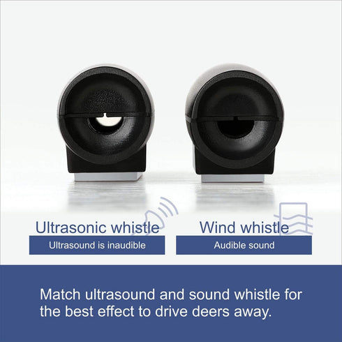 Deer Whistles Wind Activated Deer Whistle for Car (8 Pack E)...